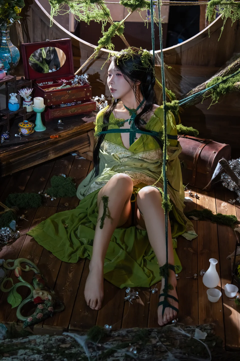 云溪溪 - &奶桃桃 苔缚 [93P,1V-3.38GB] tg@simisebaisi 【丝足阁】010.webp